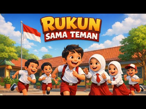 Lyrics of the song "Rukun Sama Teman" written by Abdul Mu'ti
