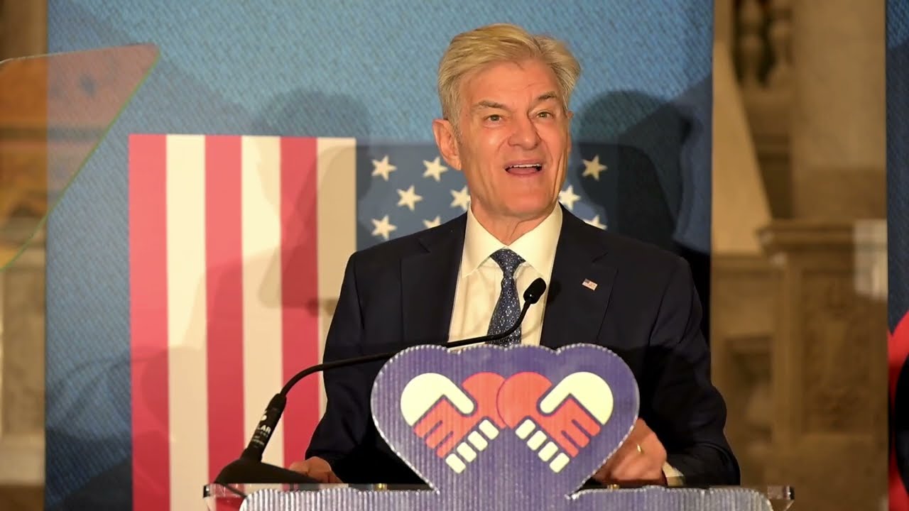 Administrator of CMS, Dr. Mehmet Oz | Tzedek Gala – Library of Congress (Aug 12, 2025)