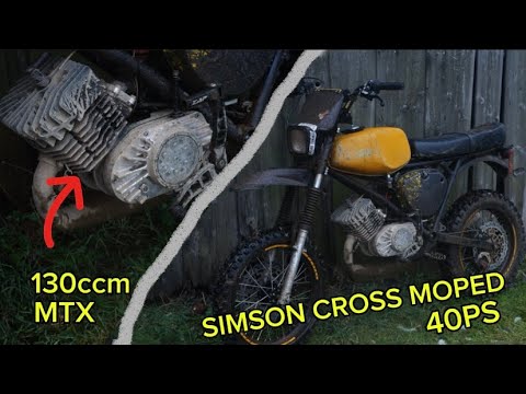 SIMSON CROSS MOPED MIT MTX | 40 PS | 