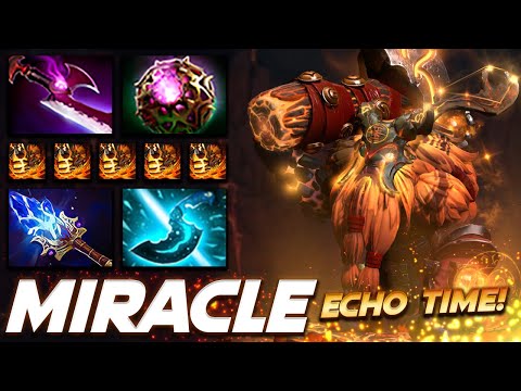 Miracle Earthshaker Echo Time! - Dota 2 Pro Gameplay [Watch & Learn]