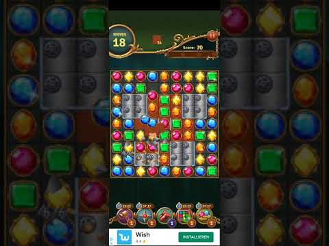 Jewel Castle 💎 🏰 - Jewels & Gems Match 3 Legend 2021 Level 198 ⭐⭐ no Booster 👑 Android Gameplay ✅