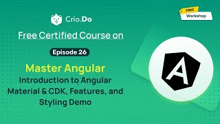 Mastering Angular Material & CDK: Features, Styling, Components & Google Material Icons