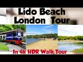 LIDO BEACH A MAN MADE BEACH NEAR LONDON MY LONDON BEACH TOUR