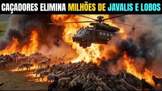 Como Fazendeiros e Caçadores lidam com Milhões de Lobos e Javalis | Espécies invasores