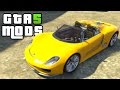 Porsche 918 Spyder для GTA 5 видео 12