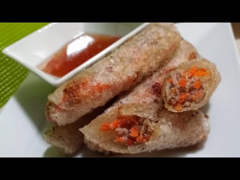Vietnamese Crispy Spring Rolls