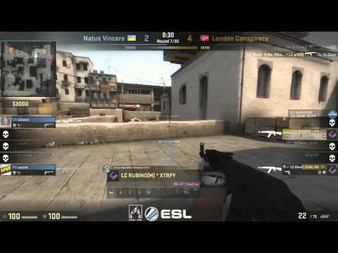 Na`Vi vs London Conspiracy [de_dust2] - CS:GO ESL One Cologne 2014 European Finals