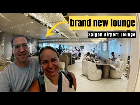NEW Priority Pass Lounge in Saigon | SH Premium Lounge SGN T3 Tour