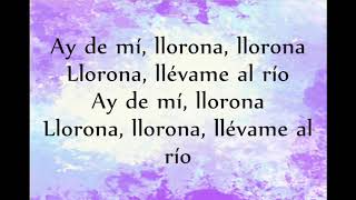 La Llorona - Alba Reche (LETRA) * OT 2018 GALA 6*