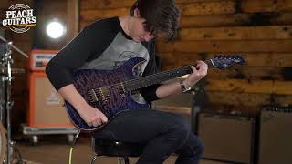 Video thumbnail for Mayones Aquila Elite S 6 Trans Dirty Purple Blue Burst Gloss by The Peach Boutique