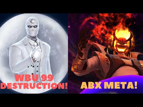 Trascended MOON KNIGHT Destroying PROXIMA & CORVUS WBU 99!! DORMAMMU ABX - Marvel Future Fight
