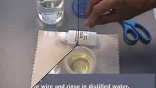 How to Make an Ag/AgCl Reference Electrode