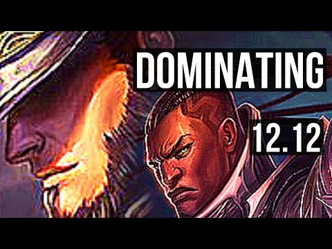 TWISTED FATE vs LUCIAN (MID) | 2.6M mastery, 700+ games, 12/4/10, Dominating | KR Master | 12.12