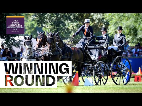 Bram Chardon succeeded his father at the Driving Euros | FEI Driving European Championships 2019