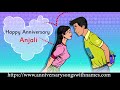 Anniversary Song For Anjali Wedding Anniversary Song