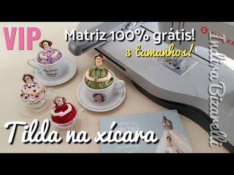 DIY:Tilda na xícara