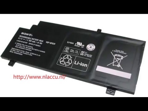 Holland Sony VGP-BPS34 accu, Vaio SVF15A1C5E, SVF15A18CXB, SVF15AA1QM laptop accu