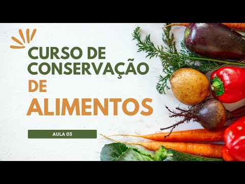 Curso de Introdução à Conservação de Alimentos Aula 01