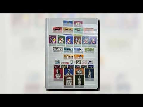 Video produs: Clasor colecție România 1910–1990, timbre ștampilate
