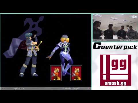 CPSpring2017 Melee Doubles - RR Bo3: Hyprid+Xtal (BLUE) vs Tanooky+Empire (RED)