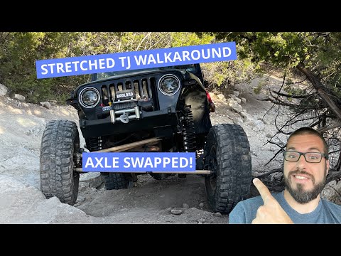 JEEP TJ AXLE SWAP, LONG ARMS, 10 INCH STRETCH - Walk Around