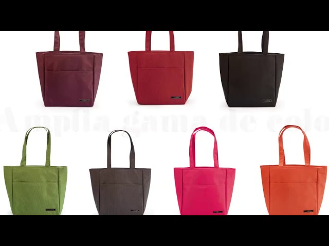 Vídeo relacionado con Iris Barcelona - Daily Tote Bag Kilim 15L, Bolsa Térmica Porta Alimentos 2 en 1 con Compartimento Isotérmico, Bolso Tote para Mujer Elegante y Funcional para Trabajo, Universidad o Picnic