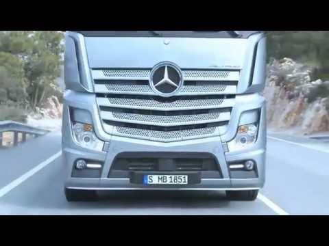 Der neue MB Actros MP4 (16/23) : Federung   -   Video ..........Oeni