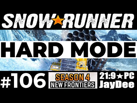 HARD MODE Tag #106 - Kontrollzentrum (1) - Kosmodrom (AMUR) ★ SNOWRUNNER Deutsch