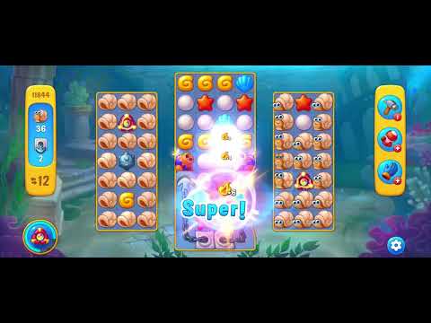 Fishdom game level 11844 #youtube #fishdom