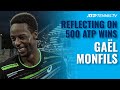 Gaël Monfils Looks Back On Famous ATP Career Moments After 500th Win! ?