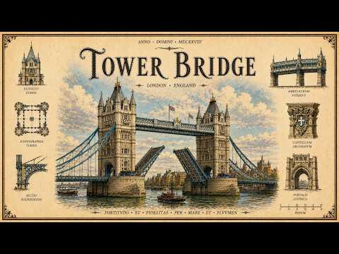 What's Inside the Towers of Tower Bridge Nobody Ever Sees? | Fall Asleep to Architecture | No Advert