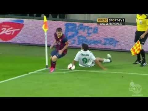 Messi AMAZING Skill vs Lechia Gdansk