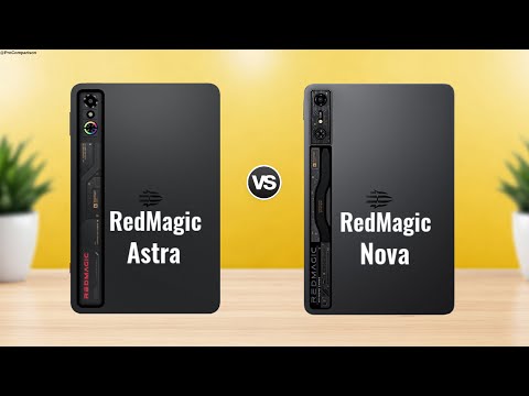 RedMagic Astra Gaming Tablet vs ZTE Nubia RedMagic Nova || Full Comparison