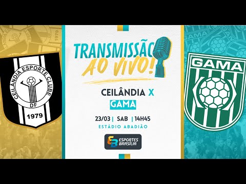 Ceilândia x Gama - Candangão Série A 2024 (Semifinal) - Ao Vivo