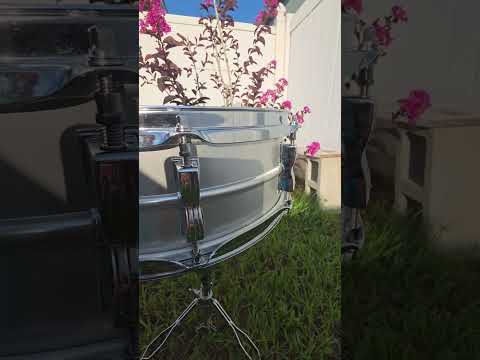 Ludwig No. 404 Acrolite 5x14" 8-Lug Aluminum Snare Drum with Keystone Badge July 1969 - Matte Aluminum image 23