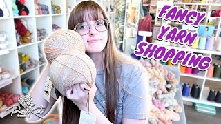 Visiting the Local Yarn Store | PassioKnit Vlog