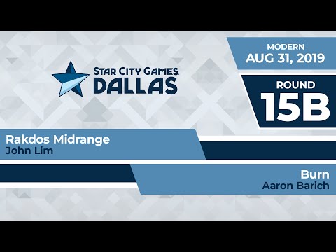 SCGDFW: Round 15b - John Lim vs Aaron Barich | Modern