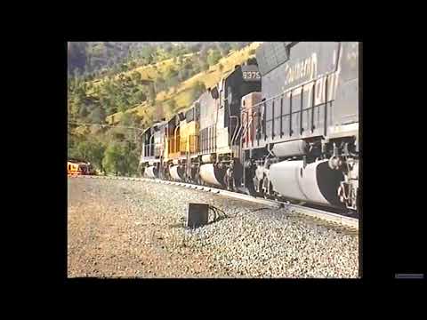 Classic Railroad Series 1168 - Eight at Run Eight Tahachapi Loop April 1997.