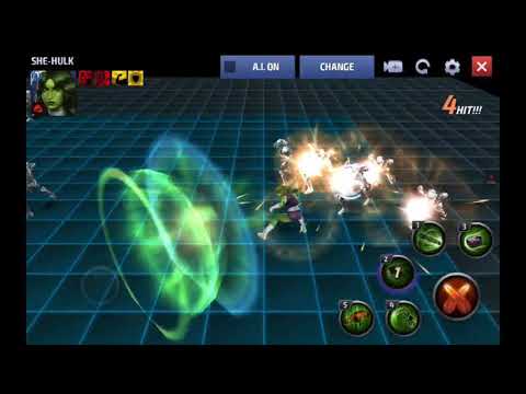 She-hulk all special moves+uniforms MCU