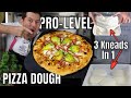 How To Make Pro Level Pizza Dough For Home 3 Kneads In 1