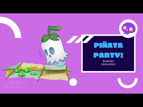 Plants vs Zombies 2 – Piñata Party – Halloween Special – Sunday 10/24/2021