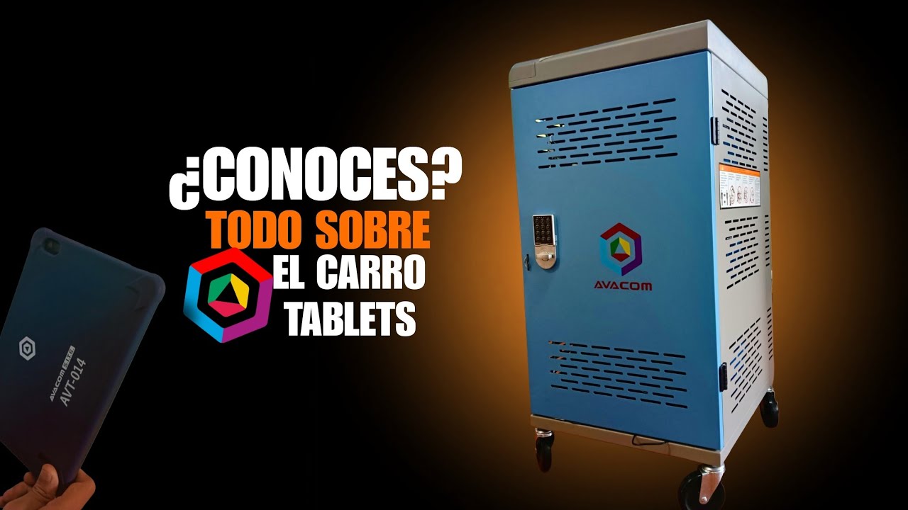 ¿Sabes como funciona el carro tablets AVACOM? ⚡️Su función, recomendaciones y mucho más🔋
