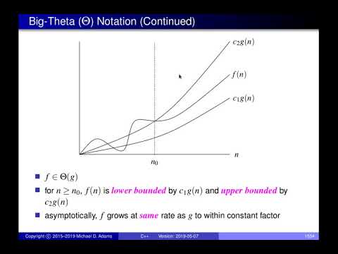 SENG 475 Lecture 2 (2019-05-08) — Algorithms and Data Structures