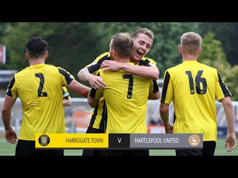 GOALS | Harrogate Town 2-1 Hartlepool United (15/07/2017)