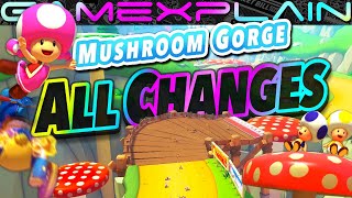 The BEST Version Yet?! All Changes in Mushroom Gorge! - Mario Kart 8 Deluxe DLC Wave 2 | ANALYSIS