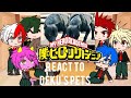 MHA BNHA React To Deku S Pets