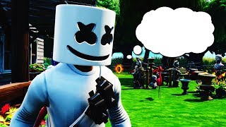 【フォートナイト】自分の世界に入るマシュメロ