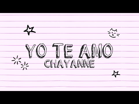Chayanne - Yo Te Amo | Letra