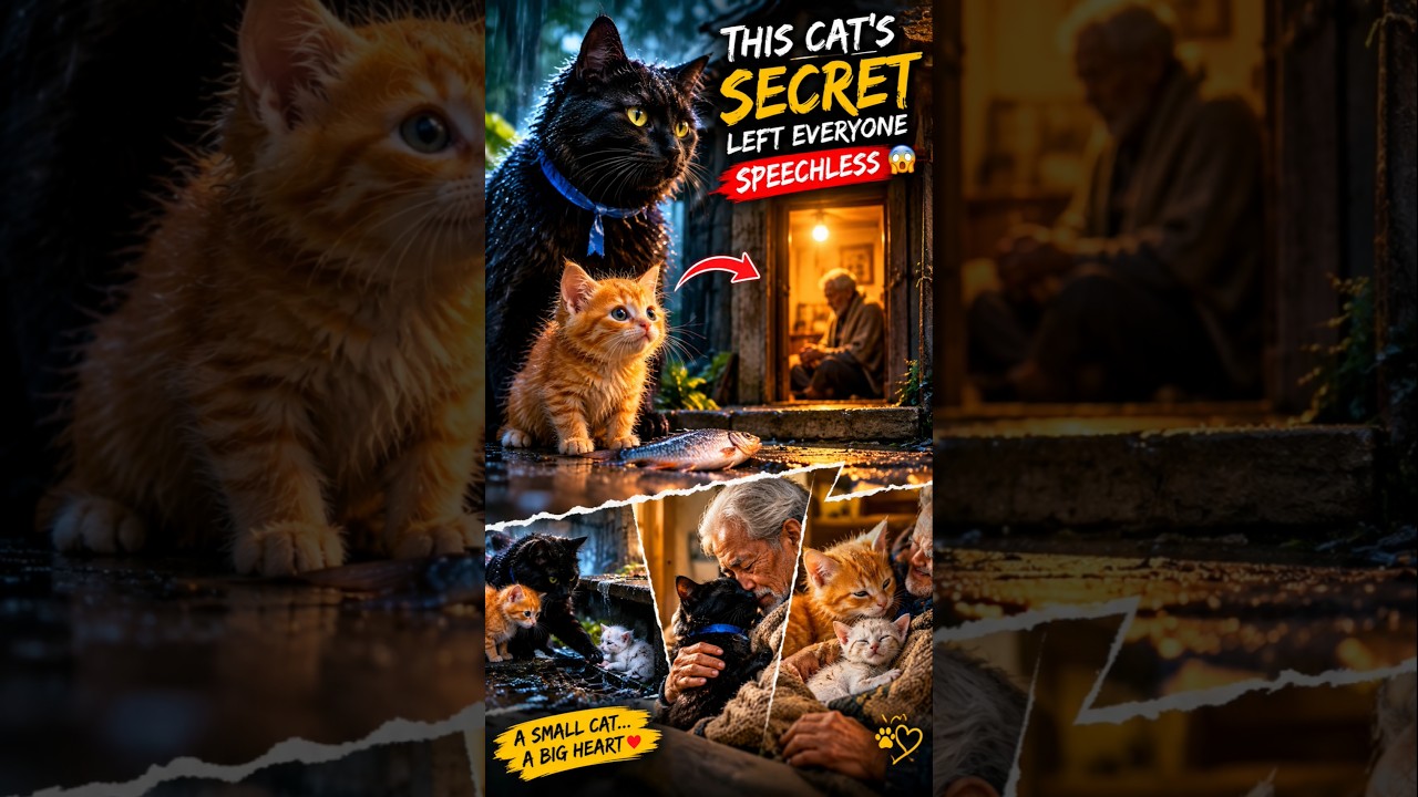 This Cat Had a Secret Nobody Could Ever Imagine… 😭🐈💔 #shorts #cat #ai @MrBeast