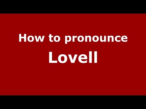 How to pronounce Lovell (Argentine Spanish/Argentina) - PronounceNames.com